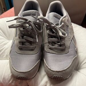 Reebok Light Gray Athletic Shoes